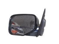 OEM 2012 Honda Ridgeline Mirror Assembly, Driver Side Door (Crystal Black Pearl) (R.C.) (Heated) - 76250-SJC-A31ZK