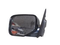 OEM 2014 Honda Ridgeline Mirror Assembly, Driver Side Door (Crystal Black Pearl) (R.C.) (Heated) - 76250-SJC-A31ZK