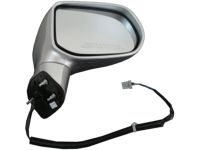 OEM 2004 Honda Civic Mirror Assembly, Passenger Side Door (Satin Silver Metallic) (R.C.) - 76200-S5D-A21ZE