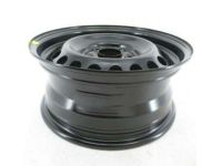 OEM 2014 Honda Civic Disk, Wheel (15X6 1/2J) (Black) (Topy) - 42700-TR3-C02