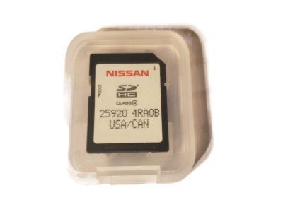 Nissan 25920-4HB1F Sd Card: Map