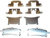 OEM 2012 Nissan 370Z Hardware Kit-Front Disc Brake Pad - 41080-0V726