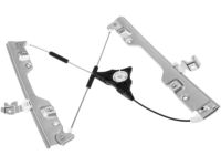 OEM 2017 Infiniti QX70 Door Window Regulator Assembly, Left - 80721-1CA0C