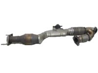 OEM 2017 Infiniti QX60 Front Exhaust Tube Assembly - 20020-9NB0B