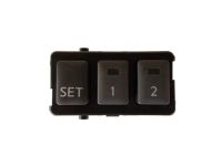 OEM 2012 Infiniti FX50 Left Power Seat Memory Switch Assembly - 25491-EH100