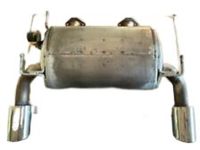 OEM Infiniti EX35 Exhaust Main Muffler Assembly - 20100-1BP1A