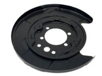 OEM 2017 Infiniti QX70 Rear Brake Plate Assembly, Right - 44020-WL001