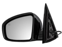 OEM Infiniti QX60 Inside Mirror Body Cover, Left - 96374-3JA0E