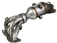 OEM 2014 Nissan Pathfinder Exhaust Manifold With Catalytic Converter - 140E2-3KL0A