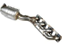OEM 2004 Nissan Pathfinder Armada Exhaust Manifold With Catalytic Converter Driver Side - 14002-7S01C