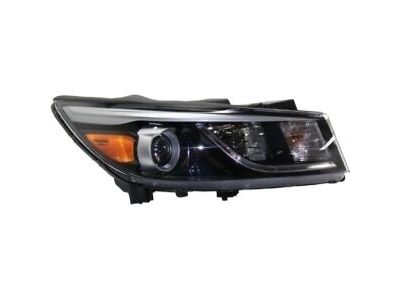 Kia 92101A9110 Driver Side Headlight Assembly