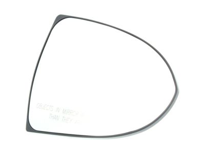 Kia 876113W400 Outside Rear View Mirror & Holder Assembly, Left