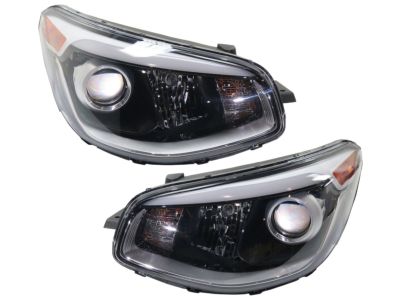 Kia 92101B2750 Driver Side Headlight Assembly