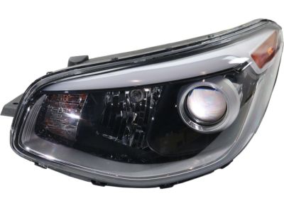 Kia 92101B2750 Driver Side Headlight Assembly