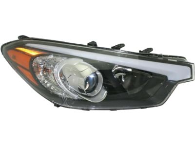 Kia 92102A7200 Passenger Side Headlight Assembly