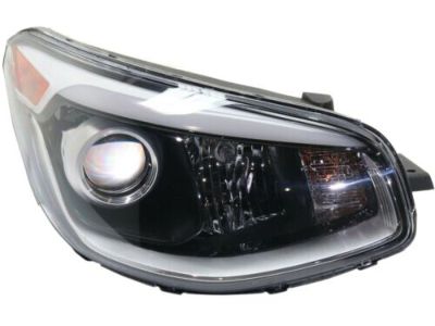 Kia 92102B2750 Passenger Side Headlight Assembly