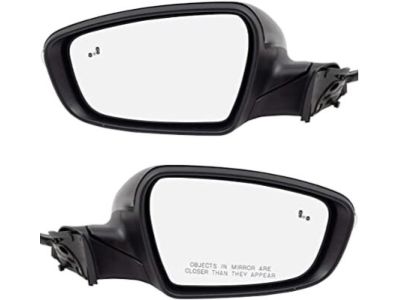 Kia 87610B0040 Outside Rear View Mirror Assembly, Left