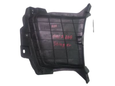 Kia 86576J5000 Air Duct-Front Bumper, R