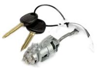OEM 2009 Kia Rio5 Front Door Key Sub Set, Left - 819701GA00