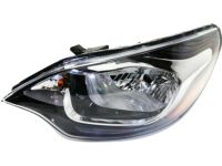 OEM 2015 Kia Rio Driver Side Headlight Assembly - 921011W100