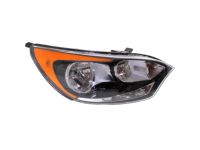 OEM Kia Rio Passenger Side Headlight Assembly - 921021W340