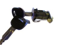 OEM 2005 Kia Rio Door Key Sub Set, Left - 0K31W76920