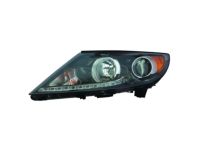 OEM Kia Sportage Driver Side Headlight Assembly - 921013W720