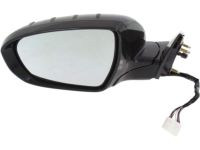 OEM 2014 Kia Cadenza Outside Rear View Mirror Assembly, Left - 876103R702