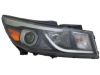 OEM Kia Sedona Passenger Side Headlight Assembly - 92102A9110