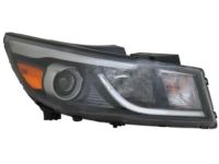 OEM 2016 Kia Sedona Passenger Side Headlight Assembly - 92102A9110