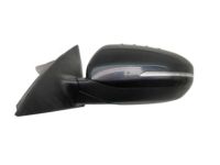 OEM 2014 Kia Optima Outside Rear View Mirror Assembly, Left - 876104C540