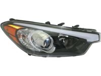 OEM 2014 Kia Forte5 Passenger Side Headlight Assembly - 92102A7200