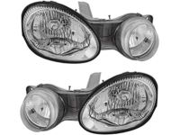 OEM Kia Spectra Driver Side Headlight Assembly - 0K2SR51040C