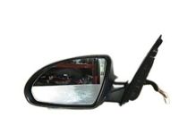 OEM Kia Optima Outside Rear View Mirror Assembly, Left - 87610D5070