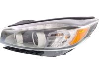 OEM Kia Sorento Driver Side Headlight Assembly - 92101C6010