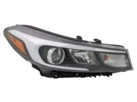 OEM Kia Forte Passenger Side Headlight Assembly - 92102A7700