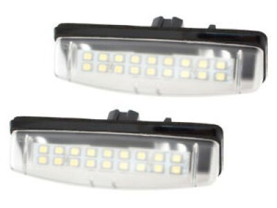 Toyota 81271-30290 Lens, License Plate Lamp