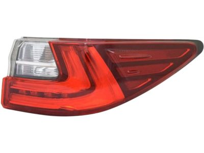 Lexus 81551-33740 Lens & Body, Rear Combination Lamp