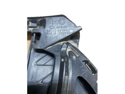 Lexus 53141-53020 Garnish, Radiator Grille