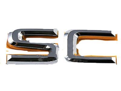 Lexus 75442-24030 Luggage Compartment Door Name Plate, No.2