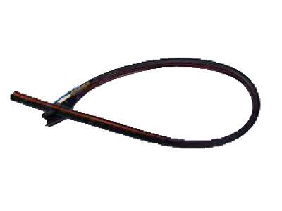 Lexus 67895-30020 Weatherstrip, Rear Door, No.3 RH