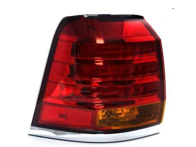 Lexus 81561-60780 Lens & Body, Rear Combination Lamp, LH