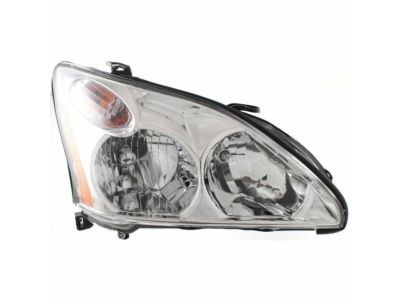 Lexus 81110-0E010 Front Headlight Assembly Housing / Lens / Cover - Right (Passenger) Side