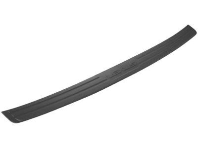 Lexus PT738-48090 Rear Bumper Protector, Black