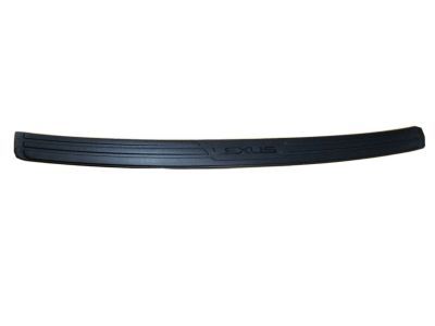 Lexus PT738-48090 Rear Bumper Protector, Black