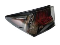 OEM 2020 Lexus GS F Lens & Body, Rear Combination Lamp - 81561-30E10