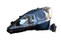 OEM 2013 Lexus IS250 Headlamp Unit With Gas, Left - 81185-53673