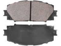 OEM 2012 Toyota Prius Plug-In Front Pads - 04465-47070