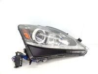 OEM 2012 Lexus IS350 Headlamp Unit With Gas, Right - 81145-53673