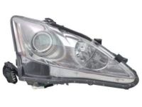 OEM 2009 Lexus IS350 Headlamp Unit Assembly, Right - 81130-53400